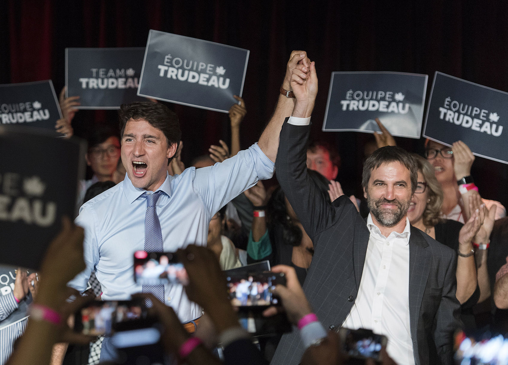 APTOPIX Canada Trudeau Guilbeault Candidacy